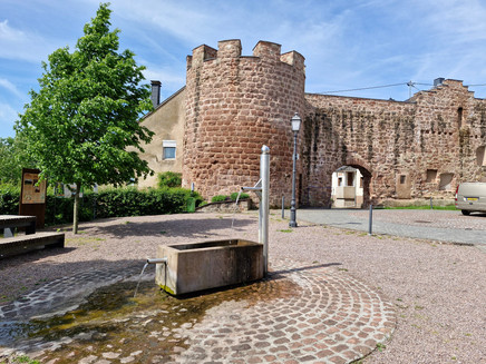 Village square Weiher Freudenburg