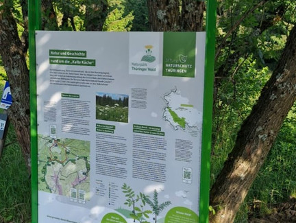 Infotafel am Grünen Band