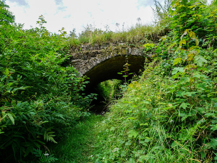 Torbogen der Burgruine Fürth am Berg