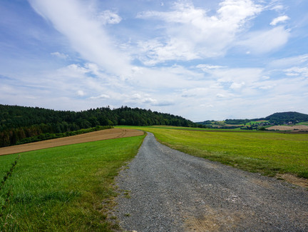 Wir schlagen den Weg in Richtung Fürth am Berg ein.