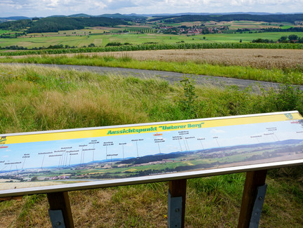 Aussichtspunkt über dem Itztal