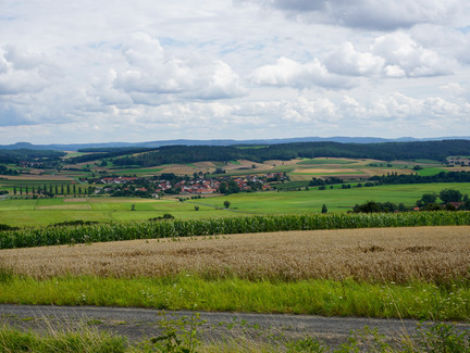 Aussicht über das Itztal