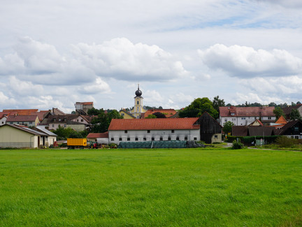 Kaltenbrunn mit Kirche St. Wolfgang