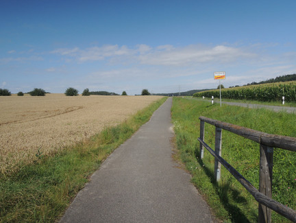 Am Ortsausgang von Friesendorf