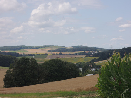 Blick auf das Coburger Land