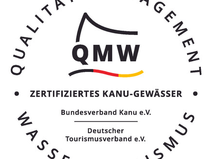 Logo Zertifiziertes Kanu-Gewässer