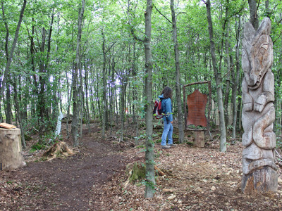 Nature Myths Route Wolfstation