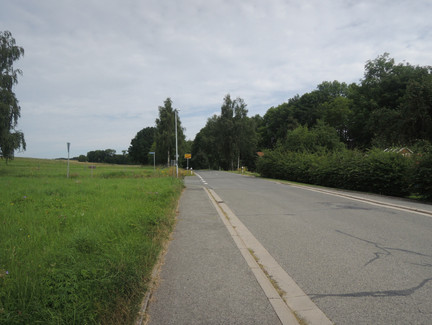 Am Ortsausgang von Meeder