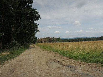 Wir starten an der Alexandrinenhütte.
