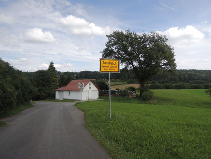 Wir haben unser Ziel erreicht: Rottenbach.
