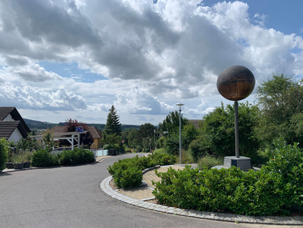 Start des Planetenwegs in Untersiemau