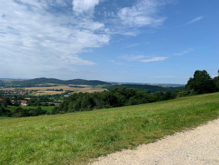 Ausblick von Kloster Banz