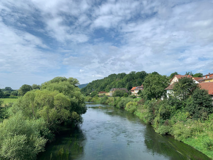 Über den Main bei Bad Staffelstein