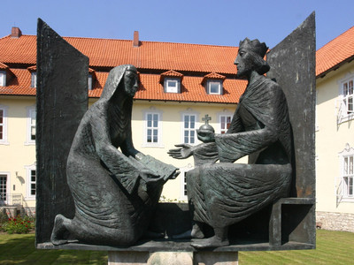 Roswitha Fountain Bad Gandersheim