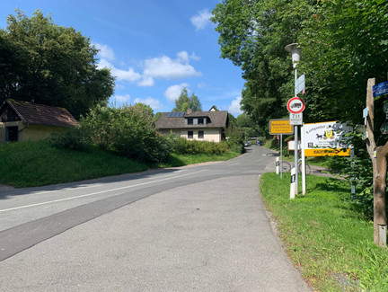 Orteingang von Weißenbrunn