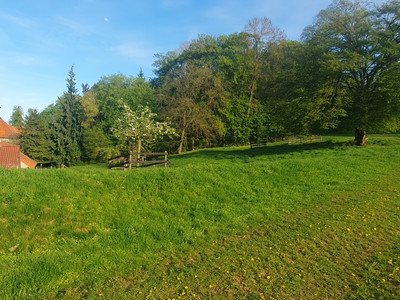 View from the hiking trail of the Clus Church