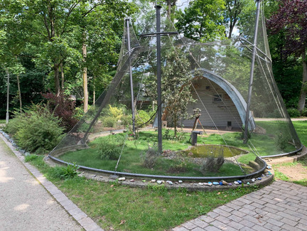 Vogelgehege im Schlosspark Niederfüllbach