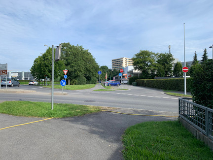 Auf dem Weg Richtung Brose-Werke