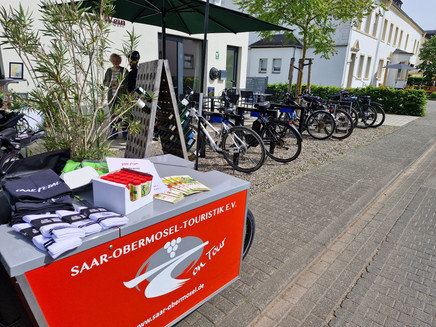 Mobile Tourist-Informattion in der Saar-Pedal Aktionszone