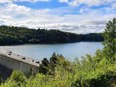 Rappbodetalsperre - Blick auf die Staumauer