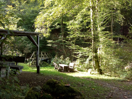 Rastplatz am Hinterbach