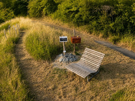 Aussichtspunkt am Bienenlehrpfad