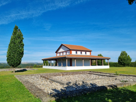 Main temple of the Gallo-Roman temple complex