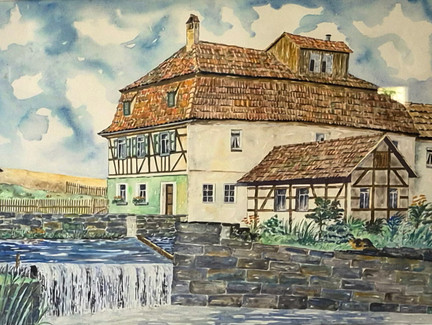 Dietersdorfer Mühle historische Ansicht