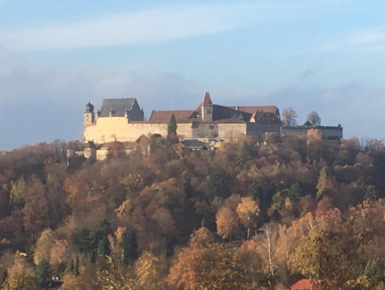 Blick auf die Veste Coburg vom Herzogsweg aus