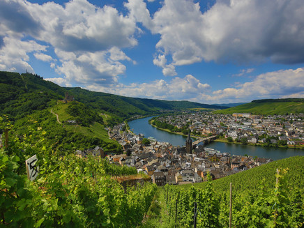 Blick auf Bernkastel-Kues