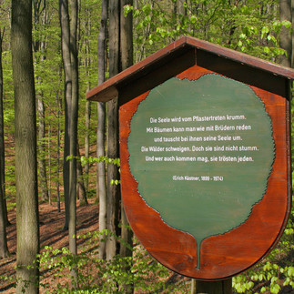 Station auf dem Seelenpfad