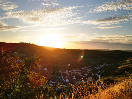 Sonnenuntergang Fell