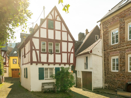 Old half-timbered house in Ediger-Eller