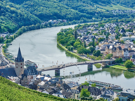 Blick auf Bernkastel-Kues