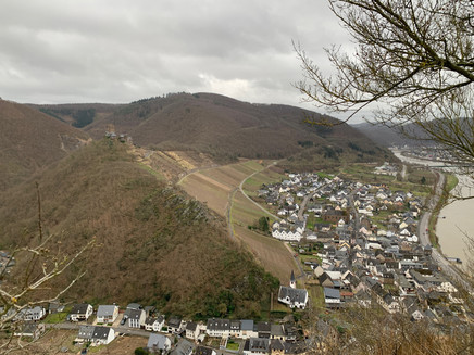 Blick auf Burg Thurant
