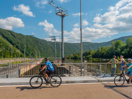 Staustufe bei Serrig