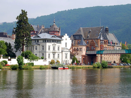 Moselufer in Traben-Trarbach