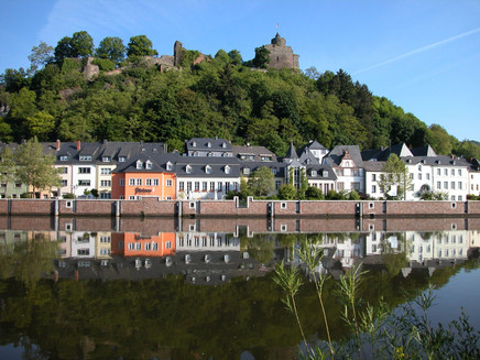 Blick auf Saarburg