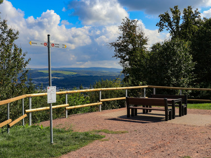 Aussichtspunkt Naturparkblick Saar-Hunsrück