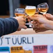 Posten 5 der Degustationswanderung Tüürli