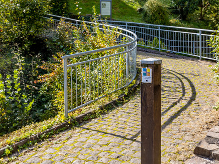 Signage rocks.barrels.timber framing