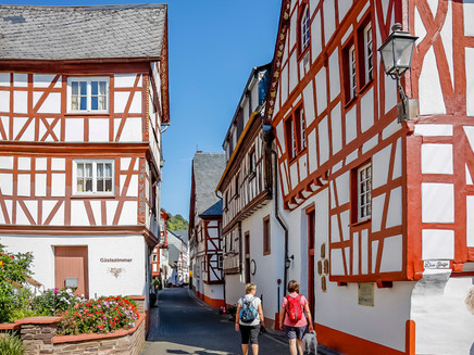 Half-timbered houses in St. Aldegund