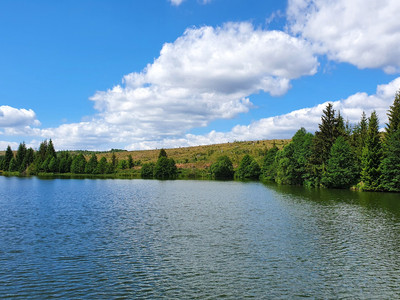 View from the Rappbode-Vorsperre dam