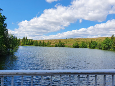 View from the Rappbode-Vorsperre dam