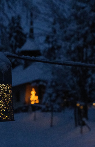 Nächtlicher Büchsenweg auf der Grimmialp