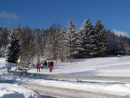 Loipeneinstieg Hämmerer Ebene