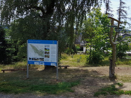 Naturpark-Übersichtskarte - Schnett