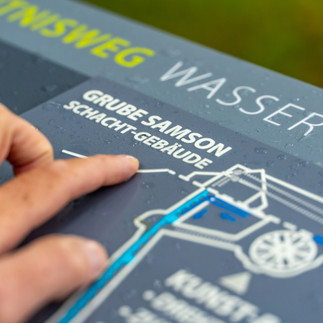 Welterbe-Erkenntnisweg - Wasserkraft - Früher und Heute