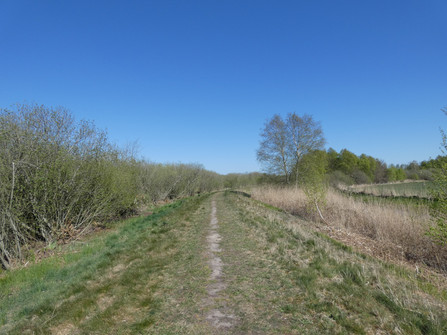 Unterwegs auf dem Wanderweg De Otter Tuur