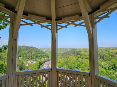 Viewing pavilion on the "Hohen Kleef"